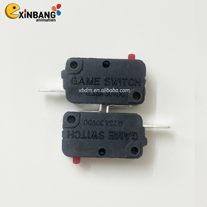 Vendita di microinterruttore a <span class=keywords><strong>2</strong></span> pin con punto di contatto argento di alta qualità per pulsanti arcade. - Product Image 1