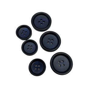 Hot Bán Tùy Chỉnh Thương Hiệu Logo Phù Hợp Với Blazer Áo Khoác Áo Khoác Thiết Kế Màu Xanh Chính Hãng Sừng Nút - Product Image 6