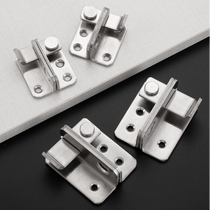 Loquet de porte rotatif dissimulé antivol moderne de haute qualité en acier inoxydable épais, simple et rapide à installer (<span class=keywords><strong>gauche</strong></span>/droite) - Product Image 1