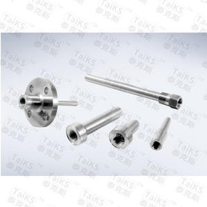 Funda Protectora para Termómetro Bimetálico con Conector Recto de Acero Inoxidable, Sensores de Temperatura - Product Image 1