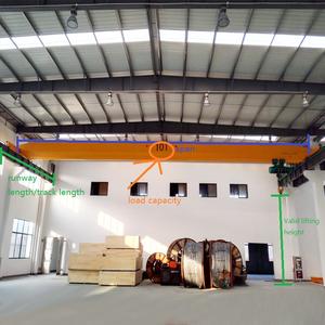 Pont roulant à faisceau unique de grue électrique extérieure résistante de 15 tonnes - Product Image 4