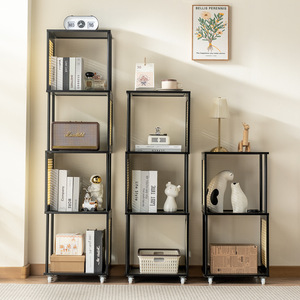 Mini Movable <b>Bedside</b> <b>Table</b> Wood Top Storage Nightstand With Wheels For <b>Small</b> Spaces - Product Image 4