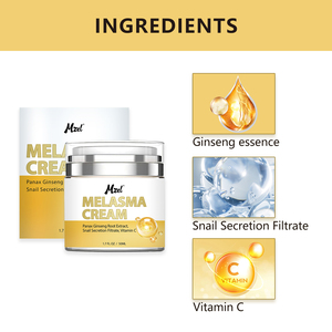 Crème de Traitement du Mélasma Biologique et Naturelle sous Marque Blanche Correcteur de Taches Brunes pour le Visage Soins de la Peau Produits de Beauté - Product Image 3