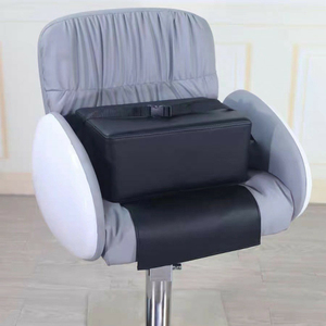 Chaise de barbier pour enfants, équipement de salon pour enfants, cuir synthétique, pivotant à 360 degrés, portable, réglable en hauteur, coussin, hôtel - Product Image 3