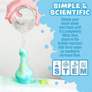 Custom Brand 6 Pack Organic Non Toxic <b>Bubbles</b> Fizzes Fun Science <b>Kids</b> Bath Bombs - Product Image 6
