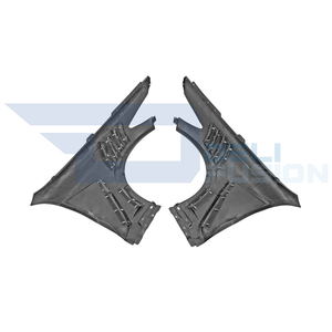 Guardabarros Delanteros Ventilados de Fibra de Carbono Tipo 2 DLF para Kia Stinger 2017-2021 - Product Image 4