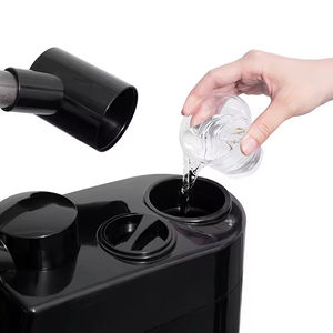 Appareil de réparation faciale hydratant 3-en-1 noir avec lumières LED et pulvérisation chaude et froide - Product Image 5