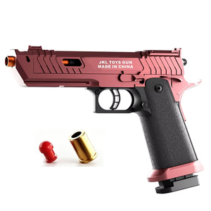 Popolare Pistola Blaster con Proiettili in Schiuma e Espulsione del Bossolo in Oro Rosa, Gioco di Tiro Sicuro, Regalo di Compleanno Unisex, Giocattoli da Esterno - Product Image 1