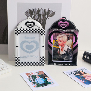 <span class=keywords><strong>Porte</strong></span>-cartes personnalisé en plastique PVC à impression numérique <span class=keywords><strong>pour</strong></span> <span class=keywords><strong>photo</strong></span> avec <span class=keywords><strong>porte</strong></span>-clés <span class=keywords><strong>porte</strong></span>-cartes - Product Image 3
