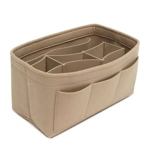 Organisateur de sac en feutre certifié BSCI, insert de rangement en feutre pour sac à main, trousse de toilette, organisateur de sac à main - Product Image 1