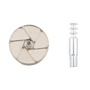 Three In One Furniture Connector Zinc Alloy Cold Rolled Steel Durable Wardrobe <b>Bed</b> Fastener Screw Eccentric Wheel Nut - Product Image 5