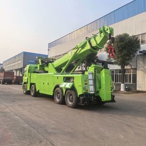 Vente directe d'usine, remorque de sauvetage lourde de 40 à 60 tonnes, avec camion de récupération en cas d'inondation pour les zones inondées, avec pompe de sauvetage - Product Image 5