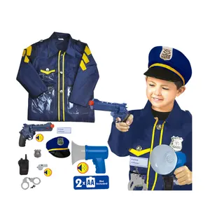 Nova Chegada Trajes Engraçados Policial Favoritos Toy Boy Toy Police Gun Conjunto Completo