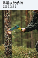 Hache à feu manuelle multifonctionnelle pour le camping, en acier au carbone, avec manche en bois, 1,5/2 lb, vente en gros pour la maison et le jardin