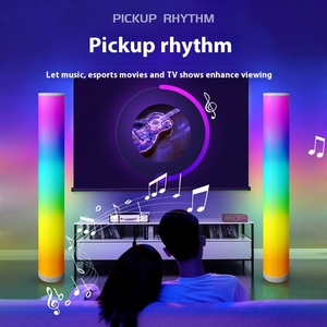 Thông Minh Không Khí Ánh Sáng Ma Thuật Âm Thanh Phản Ứng <span class=keywords><strong>LED</strong></span> Ánh Sáng Sản Phẩm Mới Máy Tính Để Bàn Bầu Không Khí Ánh Sáng Di Động Ứng Dụng Điều Khiển RGB Âm Thanh Âm Nhạc - Product Image 2
