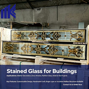 Plaques de vitrail sur mesure pour fenêtres, portes, panneaux d'art, vitraux de <span class=keywords><strong>cathédrale</strong></span>, <span class=keywords><strong>verre</strong></span> coloré, biseautures, vente en gros - Product Image 2