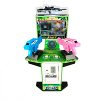 Machine de jeu d'arcade d'intérieur LCD 42 pouces, machine de tir à pièces pour deux personnes, pour enfants et enfants