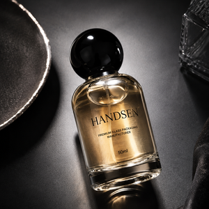 Botella de Vidrio Vacía Premium para Fragancias de 50 ml, Botella de Perfume Recargable con Pulverizador y Tapa Negra para Suministros de Envases Cosméticos - Product Image 3