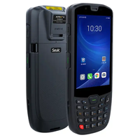 SEUIC Autoid 10 Android 11 4G WiFi, Escáner de Código de Barras 2D, Colector de Datos Portátil, Lector RFID NFC, 5360mAh, CPU Cortex-A53 de Cuatro Núcleos