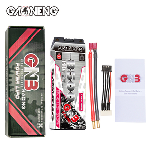 GNB GAONENG 8500MAH 4S 4S2P HV 15.2V 140C แบตเตอรี่ลิโป้ 1:8 1/8 สเกล RC รถแข่งพลาสติก ABS เคสแข็งในตัว 5 มม. บุลเล็ต - Product Image 6