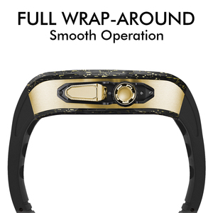 Caja modificada de oro negro de fibra de carbono para <span class=keywords><strong>reloj</strong></span> de 49MM con varios colores con opción de correa de caucho fluorado Caja de <span class=keywords><strong>reloj</strong></span> - Product Image 3