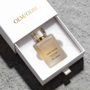 Botellas de Spray de Vidrio Cuadradas Planas Recargables de Primera Calidad, Envase Vacío de 30 ml, 50 ml, Botella de Perfume Esmerilada de 100 ml con Caja de Empaque - Product Image 3