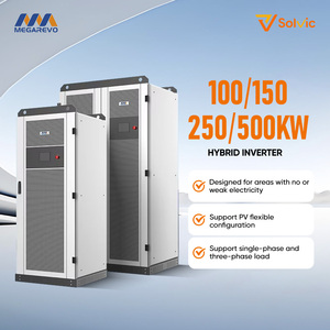 Kit d'onduleur hybride triphasé Turnkey Megarevo <span class=keywords><strong>MPS</strong></span> 50-500KW avec enregistreur WiFi, compatible batterie haute tension, installation commerciale EPC, rendement de 99,5% - Product Image 1