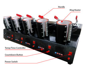 Máquina de prensa de calor <span class=keywords><strong>para</strong></span> <span class=keywords><strong>tazas</strong></span> 5 en 1, máquina de prensa de calor <span class=keywords><strong>para</strong></span> <span class=keywords><strong>tazas</strong></span> de sublimación - Product Image 2