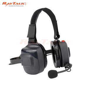 Radio bidireccional Micrófono con cancelación de ruido resistente Detrás de la cabeza Auriculares con 2 PTT y cable reemplazable para <span class=keywords><strong>Kenwood</strong></span> <span class=keywords><strong>Walkie</strong></span> de 2 pines - Product Image 3