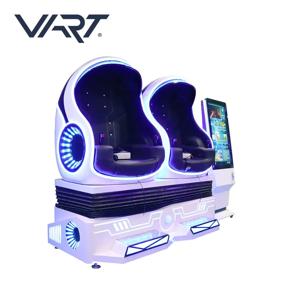 Virtual Reality Brille 9D VR Kino Factory 2 Sitze Virtual Reality Egg Chair 9D VR Kapsel