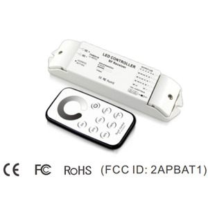 T1 + R4-CC RF 2.4 Gam không dây Dimmer cảm ứng điều khiển từ xa Nhiệt độ màu LED Strip điều khiển của nhãn hiệu chuyển đổi Dimmer 12V điện áp - Product Image 2