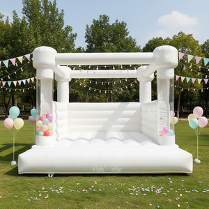 Château gonflable commercial durable en PVC de 0,55 mm, 4x5 m, respectueux de <span class=keywords><strong>l</strong></span>'environnement, pour <span class=keywords><strong>parc</strong></span> extérieur et crèche - Product Image 2