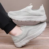 Chaussures de marche pour hommes légères et respirantes, baskets décontractées en maille, chaussures de course tendance, baskets de tennis confortables, baskets de sport pour la gym
