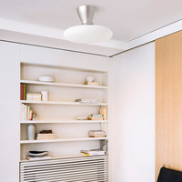 Lustre moderne en verre à bulles, luminaire de plafond, indice de protection IP65, alimentation AC, base en aluminium, Ra70, blanc froid, éclairage de salon