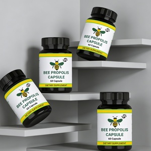 Extrait de Propolis Naturel Biologique en Poudre, Liquide et Capsules – Complément Alimentaire pour le Soutien Immunitaire – Capsules de Propolis d'Abeille Verte – Fabrication OEM - Product Image 2