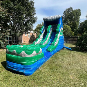 Château <span class=keywords><strong>gonflable</strong></span> commercial pour enfants, toboggan aquatique, grande structure de jeux aquatiques pour adultes - Product Image 4