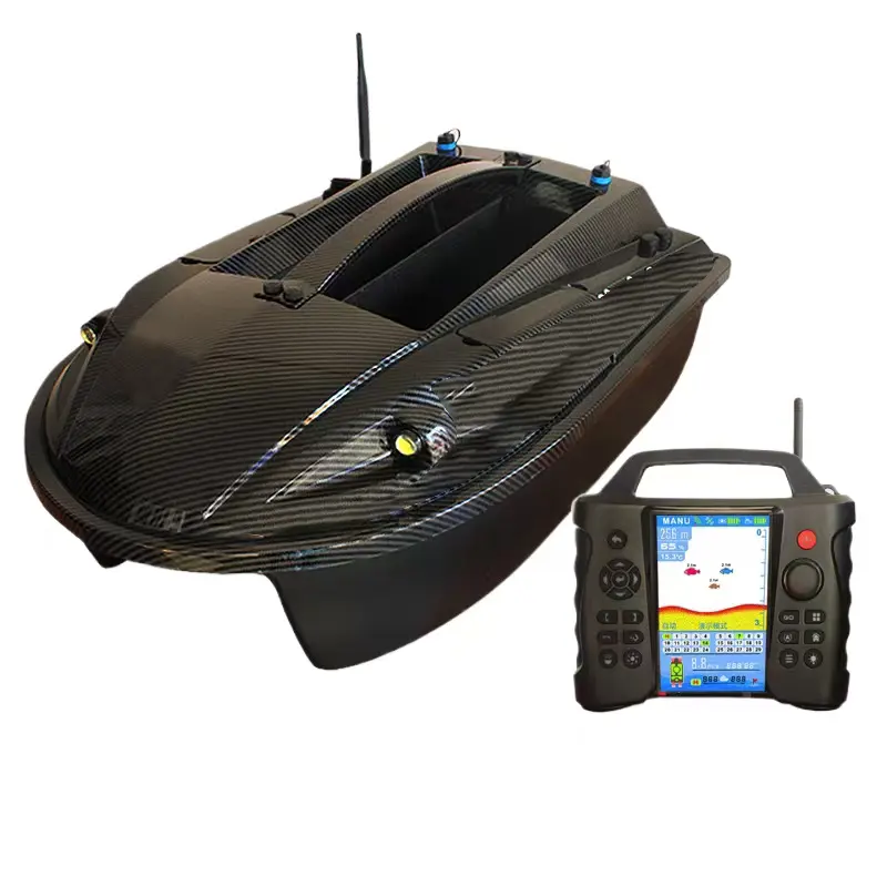 ขายส่งเรือเหยื่อตกปลาเครื่องค้นหาปลาพร้อมเครื่องค้นหาปลาและ GPS MAX 1000M RC เรือเหยื่อตกปลาตกปลาคาร์พ