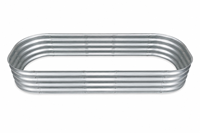 Bacs de Jardin Surélevés en Métal Personnalisés par le Fabricant, Kit de Jardinière Galvanisée pour Légumes, Vente en Gros OEM ODM