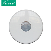 Capteur de mouvement infrarouge à double technologie à micro-ondes, nouvelle conception 2022, fourniture d'usine, alarme de sécurité domestique à faible coût, plafond filaire PIR