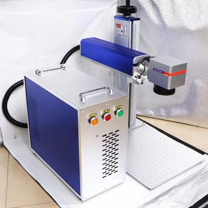 Máquina de marcado láser de fibra óptica MOPA de 20W 30W, mini, portátil, de escritorio, para metal, plástico, joyería, con código de color, para acero inoxidable - Product Image 4