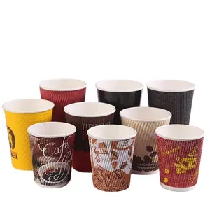 Disposable Beverage Use Paper Cup 2.5 oz 3 oz 4 oz