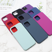 Coque de luxe en Silicone liquide pour iPhone, 100 pièces, échantillon gratuit, étui de téléphone pour 6, 7, 8 plus, X, Xs, Xr, 11, 12, 13 Pro Max, avec Logo