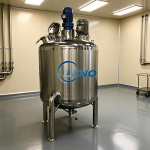 Mezclador de Crema Cosmética con Raspador, Agitador, Control de Temperatura, Tanque de Mezcla para Procesamiento de Emulsiones - Product Image 4