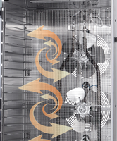 Heteluchtdehydrator met 20 trays voor de droging van voedsel, geschikt voor massaproductie van mango en banaan