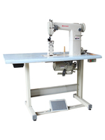 Machine à coudre industrielle MRS810 MRS820 à aiguille simple ou double, type colonne, pour la fabrication de sacs et de cuir