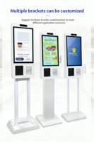 Terminal de point de vente en libre-service avec écran tactile capacitif de taille personnalisée, imprimante thermique 80 mm, scanner de code-barres 2D, fabriqué en usine