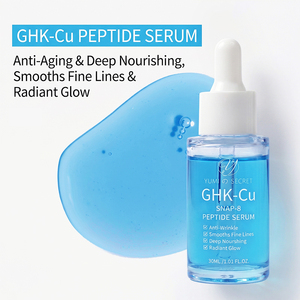 Suero para el Cuidado de la Piel con Péptidos de Cobre GHK-Cu de Marca Privada, Antiarrugas, Antienvejecimiento, Líquido para el Cuidado Facial, Snap8 <span class=keywords><strong>Plus</strong></span>, Suero Ghkcu - Product Image 1