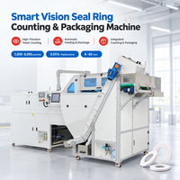 Machine d'emballage et de comptage intelligente haute productivité 5000-8000 pièces/min pour connecteurs de faisceaux de câbles automatiques 8-60 mm et fiches alimentaires