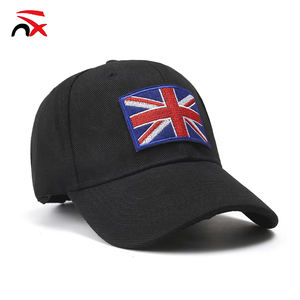 Fabricant de chapeaux de football, fournisseur de casquettes de baseball personnalisées brodées avec le drapeau britannique, <span class=keywords><strong>chapeau</strong></span> avec le drapeau du Royaume-Uni - Product Image 1