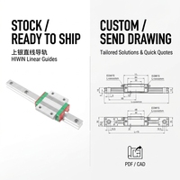 Guide linéaire HIWIN HGH35CA MGN9C avec composants PLC intégrés